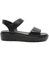 Ara - 45Mm Adjustable-Strap Platform Sandals - Lyst