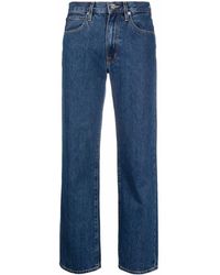 SLVRLAKE Denim - Sophie Mid-rise Straight-leg Jeans - Lyst