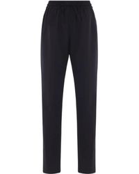 Aspesi - Elastic-Waistband Trousers - Lyst