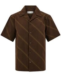 Ferragamo - Short-Sleeve Bowling Shirt - Lyst