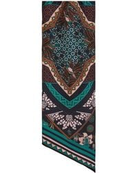 Ferragamo - Nirvana-Print Silk Bandeau Scarf - Lyst