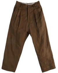 Ziggy Chen - Pleated Trousers - Lyst