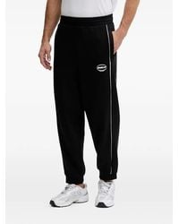 EA7 - Logo-Print Track Pants - Lyst
