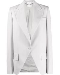 Stella McCartney - Peak-Lapel Single-Breasted Blazer - Lyst