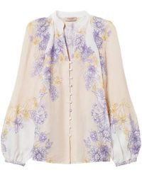 Twinset - Blusa con motivo floral - Lyst