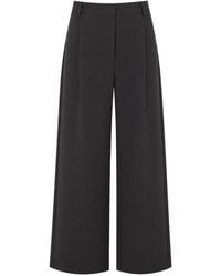 Sessun - Provenco Pleated Wide-Leg Trousers - Lyst