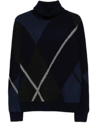 Eric Bompard - Argyle Pullover mit Rautenmuster - Lyst