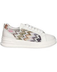 Missoni - Zigzag-Pattern Sneakers - Lyst