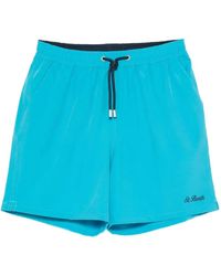 MC2 Saint Barth - Embroidered-Logo Swim Shorts - Lyst
