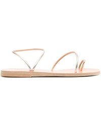 Ancient Greek Sandals - Chora Metallic-Finish Sandals - Lyst