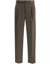 Brioni - Capri Pleated Trousers - Lyst