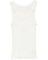 Mother - Geribbelde Tanktop - Lyst