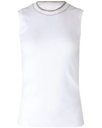 Peserico - Sleeveless Top - Lyst