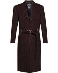 Y. Project - Wool-Blend Coat - Lyst