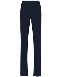 Gloria Coelho High Waist Flared Pants - Синий