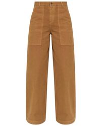 Moncler - Wide Trousers - Lyst