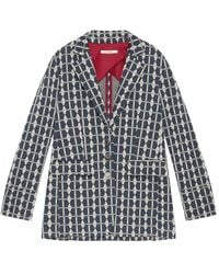 Maliparmi - Blazer Con Motivo Geometrico - Lyst