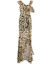 De La Vali - Jurk Met Bloemenprint - Lyst