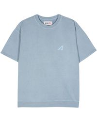 Autry - Katoenen T-shirt Met Logoprint - Lyst