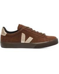 Veja - Campo Suede Walnut Platine Eagle - Lyst
