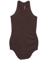 Rick Owens - Top con espalda de nadador - Lyst