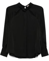 D.exterior - Blouse À Lien De Resserrage - Lyst