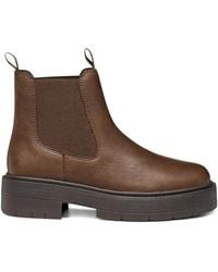 Geox - Bottines À Plateforme - Lyst