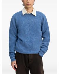 Another Aspect - Jersey De Lana De Borrego Con Cuello Redondo - Lyst