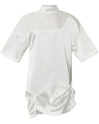 IRO - Tikka Gedrapeerde Mini-Jurk - Lyst