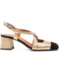 Chie Mihara - Vondina Criss-Cross-Strap Pumps - Lyst