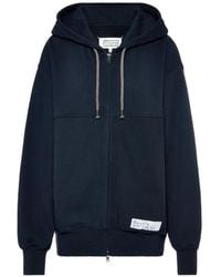 Maison Margiela - Graphic-Print Zip-Up Hoodie - Lyst