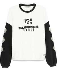 SUMMER GAMES - Logo-Print Sweatshirt - Lyst