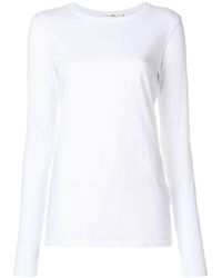 Rag & Bone - Camiseta slim de manga larga - Lyst