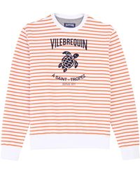 Vilebrequin - Logo-Print Cotton-Blend Sweatshirt - Lyst