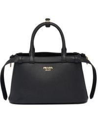 Prada - Small Belted Leather Two - Lyst