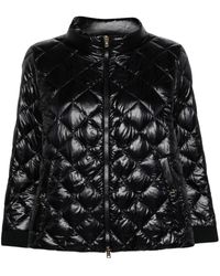 Herno - Diamond-quilted Down Puffer Jacket - Lyst