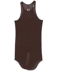 Rick Owens - Ribbed-Knit Tank Top - Lyst