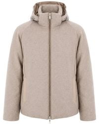 Paul & Shark - Cashmere Hooded Jacket - Lyst