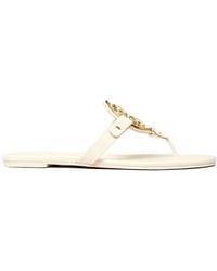 Tory Burch - Miller Soft Leather Sandals - Lyst