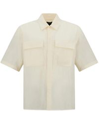Laminar - Flap-Pocket Short-Sleeve Shirt - Lyst
