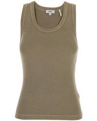 Agolde - Ribbed-Knit Tank Top - Lyst