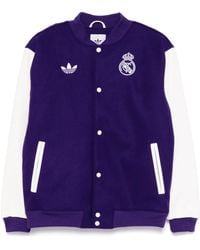 adidas - ロゴ ボンバージャケット - Lyst