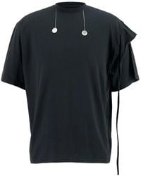 OTTOLINGER - Chain Embellishment T-Shirt - Lyst