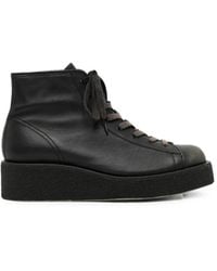 Yohji Yamamoto - Stiefeletten Mit Plateau - Lyst