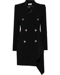 Elisabetta Franchi - ダブルブレスト コートドレス - Lyst