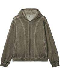 Izzue - Faded Zip-Up Hoodie - Lyst