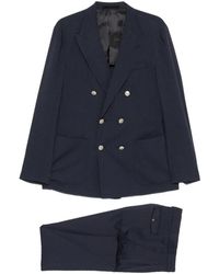 Eleventy - Double-Breasted Chest-Pocket Suit - Lyst