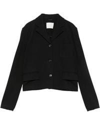 Circolo 1901 - Single-Breasted Cropped Jacket - Lyst