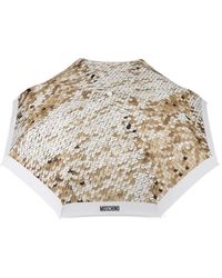 Moschino - Sequin-Print Umbrella - Lyst