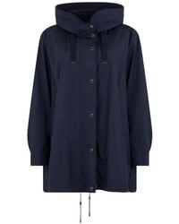 Moorer - Hooded Parka Coat - Lyst
